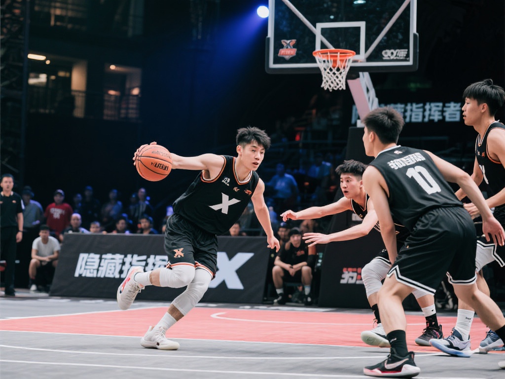 街球之王刘畅神勇四分，X战队奋追仅差1分